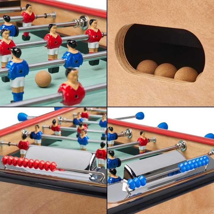 Baby-foot bistrot Kangui avec monnayeur pour espaces loisirs