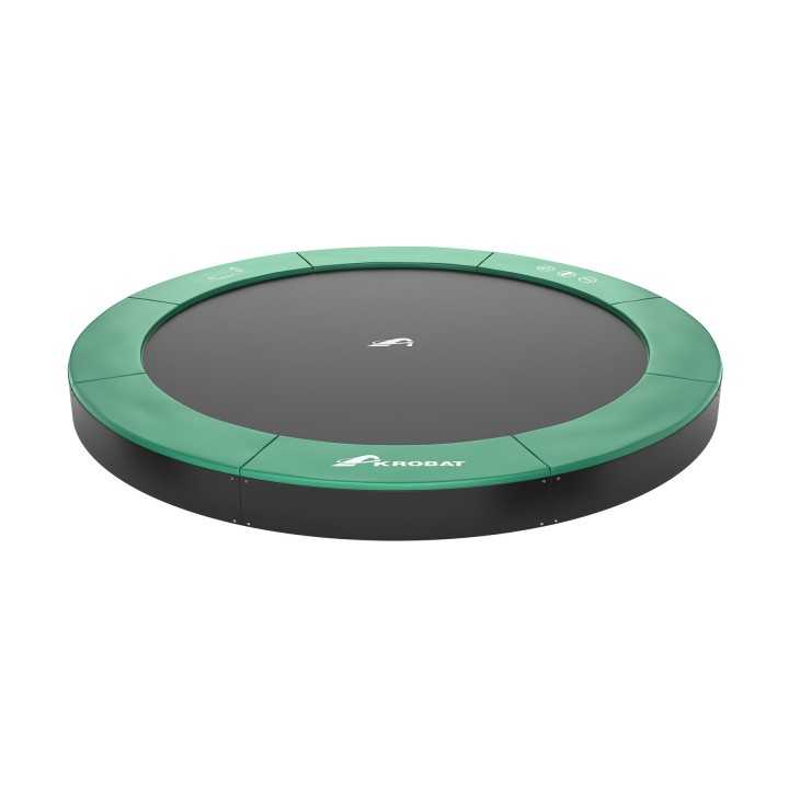 Trampoline enterré rond sans filet