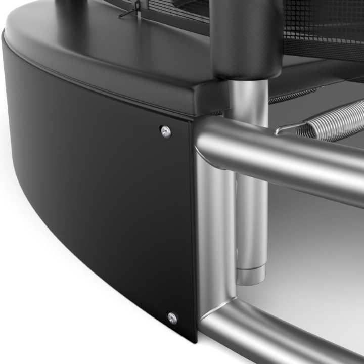 Trampoline enterré rond avec filet 360