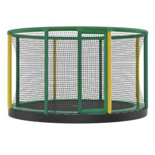Trampoline enterré rond avec filet 360