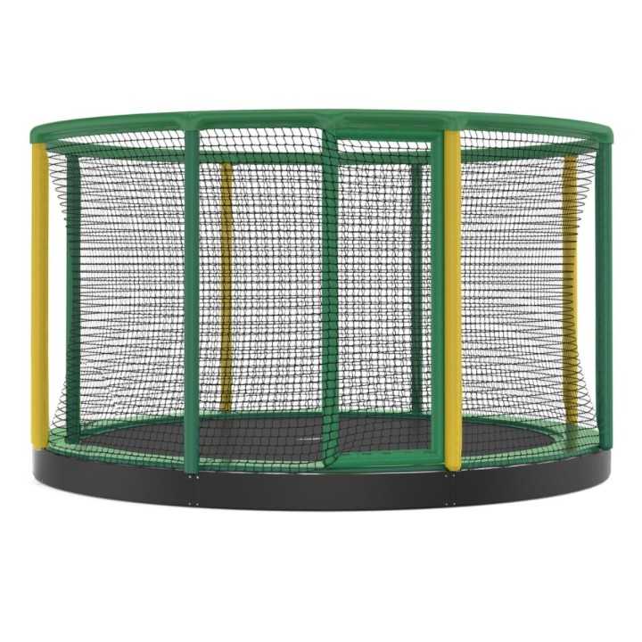 Trampoline enterré rond avec filet 360