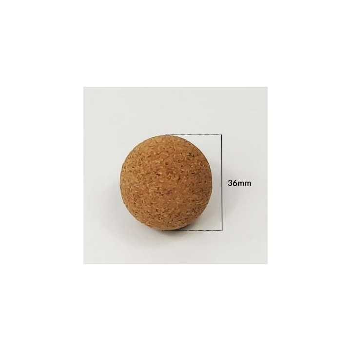 Lot de 3 balles en lièges pour Babyfoot Ø 36mm