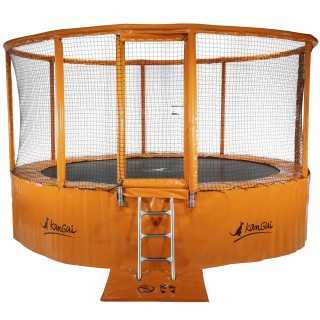 Trampoline extérieur conçu pour les professionnels du loisir