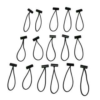 Sandows pour fixation élastique du coussin, lot de 16