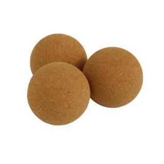 Lot de 3 balles en lièges pour Babyfoot Ø 36mm
