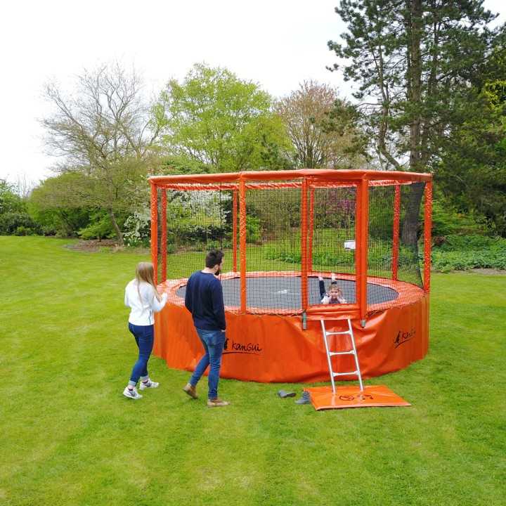 Trampoline professionnel extérieur Energi+ 430 %separator% plein air camping gîtes hôtels