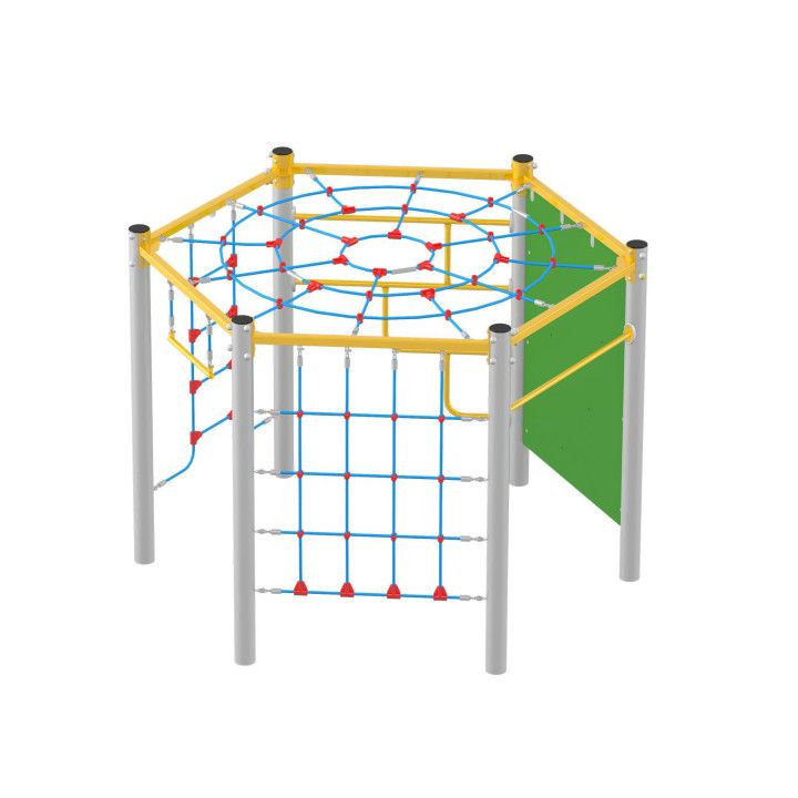 Parcours de jeux et d'escalade HEXAVENTURE by Kangui Pro