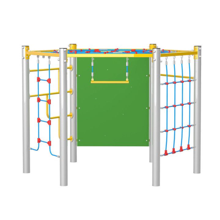 Parcours de jeux et d'escalade HEXAVENTURE by Kangui Pro
