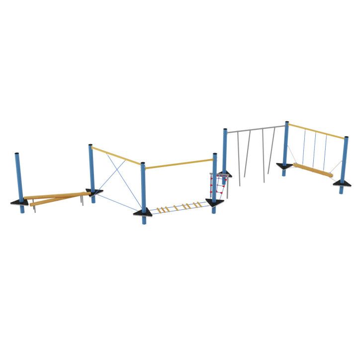 Parcours de jeux et d'acrobaties ACROBATIK by Kangui Pro