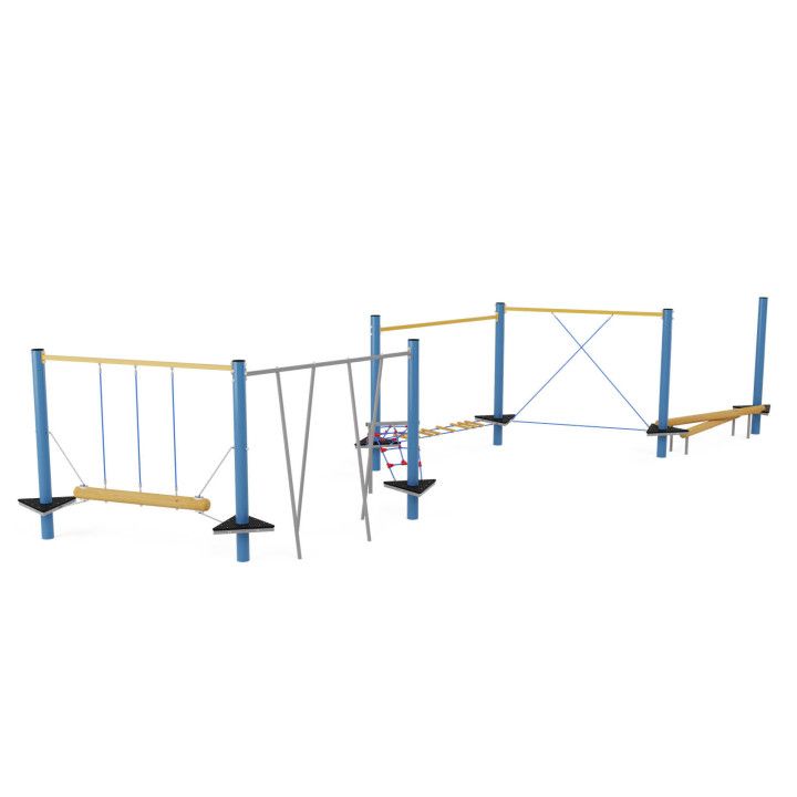 Parcours de jeux et d'acrobaties ACROBATIK by Kangui Pro