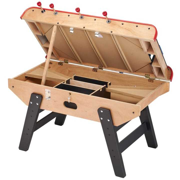 Baby-foot bistrot Kangui avec monnayeur pour espaces loisirs